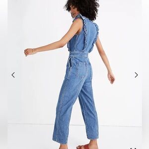 Madewell Ruffled Jumpsuit